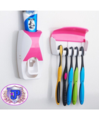 Venta de Dispensador de pasta dental y organizador de cepillos dentales en Panamá. A sólo $6. Entrega gratis. Garantía Mercologo.