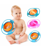 Venta de 360 – Cuenco giratorio resistente a derrames con tapa, plato antiderrame para niños en Panamá. A sólo $9.99. Entrega gratis. Garantía Mercologo.