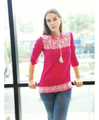 Venta de Blusa bordada de Flores Talla S - LM Karishma en Panamá. A sólo $25. Entrega gratis. Garantía Mercologo.