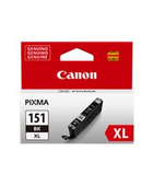 Venta de Canon CLI-151BK XL - Negro - original en Panamá. A sólo $19.31. Entrega gratis. Garantía Mercologo.