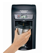 Venta de CAFETERA 6 TAZAS DE CAPACIDAD DISPENSADOR PROGRAMABLE |COLOR NEGRO| HAMILTON BEACH en Panamá. A sólo $44.99. Entrega gratis. Garantía Mercologo.