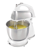 Venta de BATIDORA DE PEDESTAL  6 VELOCIDADES | COLOR BLANCO/CROMADO | HAMILTON BEACH en Panamá. A sólo $49.99. Entrega gratis. Garantía Mercologo.