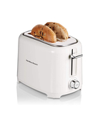 Venta de Tostadora Blanca/Cromada de 2 Panes en Panamá. A sólo $21.99. Entrega gratis. Garantía Mercologo.