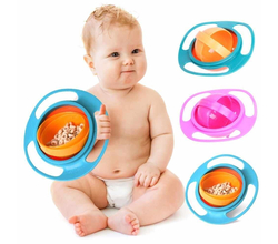 Venta de 360 – Cuenco giratorio resistente a derrames con tapa, plato antiderrame para niños en Panamá. A sólo $9.99. Entrega gratis. Garantía Mercologo.