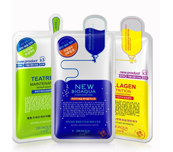 Venta de Sheet Mask con ácido hialurónico (Bioaqua) en Panamá. A sólo $2.99. Entrega gratis. Garantía Mercologo.