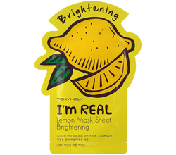 Venta de Sheet Mask I'm REAL - Limón  (TonyMoly) en Panamá. A sólo $3.99. Entrega gratis. Garantía Mercologo.