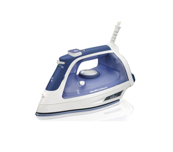 Venta de PLANCHA PARA ROPA AL VAPOR SUELA DURATHON | COLOR AZUL| HAMILTON BEACH en Panamá. A sólo $37.99. Entrega gratis. Garantía Mercologo.