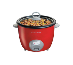 Venta de OLLA ARROCERA 20 TAZAS COLOR ROJO | HAMILTON BEACH en Panamá. A sólo $37.99. Entrega gratis. Garantía Mercologo.