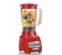 Venta de LICUADORA JARRA PLASTICA | COLOR ROJO | DE 10 VELOCIDADES, 500 WATTS | HAMILTON BEACH en Panamá. A sólo $34.99. Entrega gratis. Garantía Mercologo.