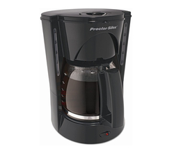 Venta de CAFETERA 12 TAZAS DE CAPACIDAD CON FILTRO INTERNO PERMANENTE | COLOR NEGRO |PROCTOR SILEX en Panamá. A sólo $24.99. Entrega gratis. Garantía Mercologo.