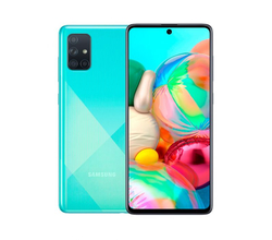 Venta de Samsung A71 |128 GB / 6GB RAM | Verde en Panamá. A sólo $350. Entrega gratis. Garantía Mercologo.