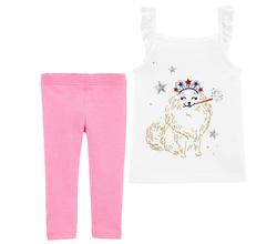 Venta de Conjunto de Leggings Capri con blusa de diseño variados en Panamá. A sólo $23.43. Entrega gratis. Garantía Mercologo.