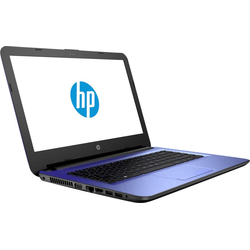Venta de HP 14-ac151nr | Intel Celeron N3050 de 1.6 GHz | Win 10 Home 64-bit | 2 GB RAM | 32 GB eMMC | Pantalla 14" 1366 x 768 (HD) | Gráficos HD | Azul con textura en Panamá. A sólo $374. Entrega gratis. Garantía Mercologo.