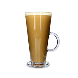 Venta de Taza de Vidrio modelo Barista de 12 Oz (Set de 2) en Panamá. A sólo $7. Entrega gratis. Garantía Mercologo.