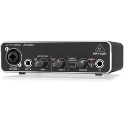 Venta de Behringer U-PHORIA UMC22 Interface de Audio en Panamá. A sólo $99. Entrega gratis. Garantía Mercologo.