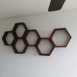 Venta de Repisa Hexagonal en Panamá. A sólo $10. Entrega gratis. Garantía Mercologo.