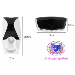 Venta de Dispensador de pasta dental y organizador de cepillos dentales en Panamá. A sólo $6. Entrega gratis. Garantía Mercologo.