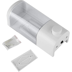 Venta de Dispensador de jabón manual de 500ml para montar en la pared para champú, loción y mucho más en Panamá. A sólo $4. Entrega gratis. Garantía Mercologo.