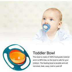 Venta de 360 – Cuenco giratorio resistente a derrames con tapa, plato antiderrame para niños en Panamá. A sólo $9.99. Entrega gratis. Garantía Mercologo.