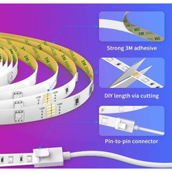 Venta de Tira de luces LED WiFi inteligente en Panamá. A sólo $49.99. Entrega gratis. Garantía Mercologo.