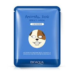 Venta de Sheet Mask con estampado de perro (Bioaqua) en Panamá. A sólo $2.99. Entrega gratis. Garantía Mercologo.