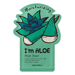 Venta de Sheet Mask I'm REAL - Aloe Vera  (TonyMoly) en Panamá. A sólo $3.99. Entrega gratis. Garantía Mercologo.