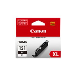 Venta de Canon CLI-151BK XL - Negro - original en Panamá. A sólo $19.31. Entrega gratis. Garantía Mercologo.