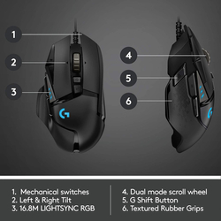 Venta de Logitech Gaming Mouse G502 (Hero) - Ratón - óptico en Panamá. A sólo $68.99. Entrega gratis. Garantía Mercologo.