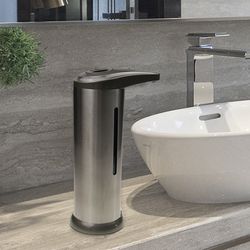 Venta de Dispensador Elegante Automático de jabón liquido Stainless Steel en Panamá. A sólo $31.99. Entrega gratis. Garantía Mercologo.