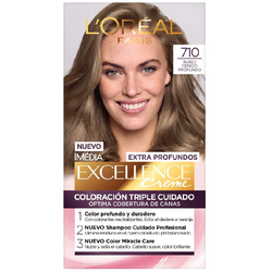 Venta de L'OREAL PARIS | EXCELLENCE EXTRA PROFUNDO 710 RUBIO CENIZO PROFUNDO | TINTE DE CABELLO PERMANENTE en Panamá. A sólo $8.35. Entrega gratis. Garantía Mercologo.