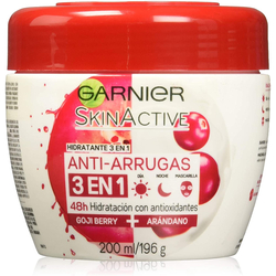Venta de GARNIER SKINACTIVE | CREMA ANTI ARRUGAS | DÍA NOCHE MASCARILLA | GOJI BERRY + ARÁNDANO | 200ML en Panamá. A sólo $10.45. Entrega gratis. Garantía Mercologo.
