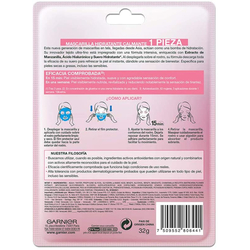 Venta de GARNIER SKINACTIVE | MASCARILLA EN TELA HIDRA BOMB | CALMANTE | MANZANILLA | 32G x 1 en Panamá. A sólo $3.1. Entrega gratis. Garantía Mercologo.