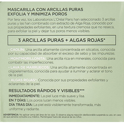 Venta de L'OREAL SKIN EXPERT | ARCILLAS PURAS | MASCARILLA EXFOLIANTE | 40GR en Panamá. A sólo $12.93. Entrega gratis. Garantía Mercologo.
