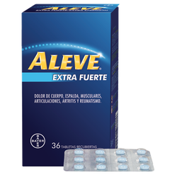 Venta de ALEVE | EXTRA FUERTE | 220MG | CAJA DE 36 UNIDADES en Panamá. A sólo $13.33. Entrega gratis. Garantía Mercologo.