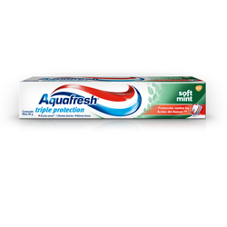 Venta de AQUAFRESH | PASTA DE DIENTE | TRIPLE PROTECCCION SOFT MINT 1x85GR en Panamá. A sólo $2.15. Entrega gratis. Garantía Mercologo. Venta de AQUAFRESH | PASTA DE DIENTE | TRIPLE PROTECCCION SOFT MINT 1x85GR en Panamá. A sólo $2.15. Entrega gratis. Garantía Mercologo.