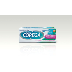 Venta de COREGA | CREMA ADHESIVA PARA PROTESIS DENTAL | SIN SABOR | 20GR en Panamá. A sólo $4.56. Entrega gratis. Garantía Mercologo.