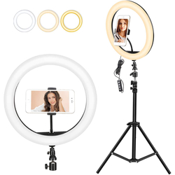 Venta de Aros de Luz LED 12” incluye Trípode de 2.00 mts en Panamá. A sólo $16.99. Entrega gratis. Garantía Mercologo.