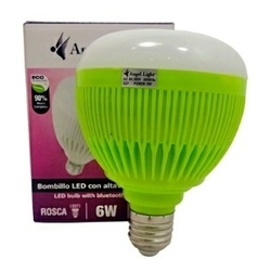 Venta de Bombillo LED con bocina bluetooth 6W y control remoto en Panamá. A sólo $11.75. Entrega gratis. Garantía Mercologo. Venta de Bombillo LED con bocina bluetooth 6W y control remoto en Panamá. A sólo $11.75. Entrega gratis. Garantía Mercologo.