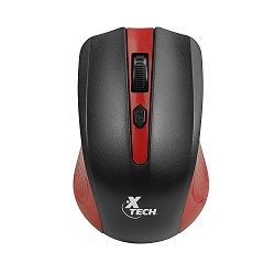 Venta de Xtech - Mouse - 2.4 GHz rojo/azul/negro inalámbrico en Panamá. A sólo $12.45. Entrega gratis. Garantía Mercologo.