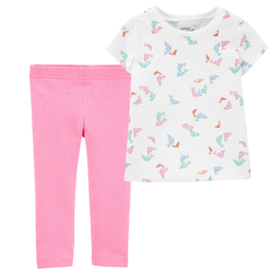 Venta de Conjunto de Leggings Capri con camiseta estampada en Panamá. A sólo $19.68. Entrega gratis. Garantía Mercologo.