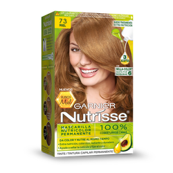 Venta de GARNIER |NUTRISSE |73 MIEL RUBIO DORADO | TINTE DE CABELLO PERMANENTE en Panamá. A sólo $6.89. Entrega gratis. Garantía Mercologo.