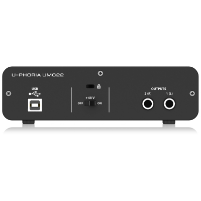 Venta de Behringer U-PHORIA UMC22 Interface de Audio en Panamá. A sólo $99. Entrega gratis. Garantía Mercologo.
