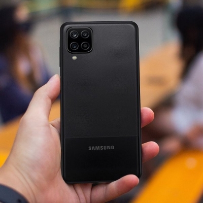 Venta de Samsung Galaxy A12 en Panamá. A sólo $170. Entrega gratis. Garantía Mercologo.