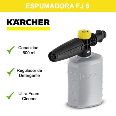 Venta de Boquilla de Espuma FJ 6 | KARCHER HOME & GARDEN en Panamá. A sólo $27. Entrega gratis. Garantía Mercologo.