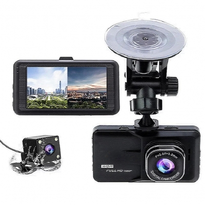Venta de Combo, dúo pack Cámara para auto, cámara trasera y cámara delantera full HD en Panamá. A sólo $34.99. Entrega gratis. Garantía Mercologo.