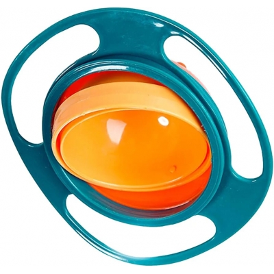 Venta de 360 – Cuenco giratorio resistente a derrames con tapa, plato antiderrame para niños en Panamá. A sólo $9.99. Entrega gratis. Garantía Mercologo.