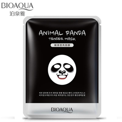 Venta de Sheet Mask con estampado de panda (Bioaqua) en Panamá. A sólo $2.99. Entrega gratis. Garantía Mercologo.