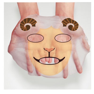 Venta de Sheet Mask con estampado de oveja (Bioaqua) en Panamá. A sólo $2.99. Entrega gratis. Garantía Mercologo.