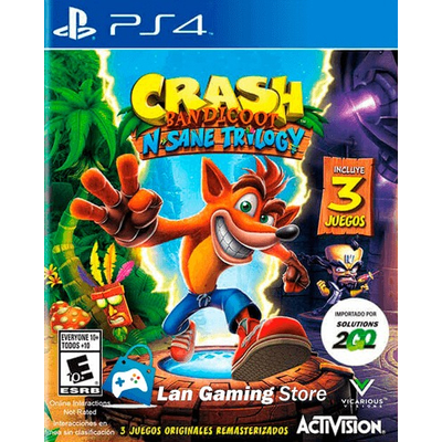 Venta de Crash Bandicoot - PS4 - Videojuego para Play Station en Panamá. A sólo $50. Entrega gratis. Garantía Mercologo.