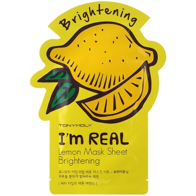 Venta de Sheet Mask I'm REAL - Limón  (TonyMoly) en Panamá. A sólo $3.99. Entrega gratis. Garantía Mercologo.